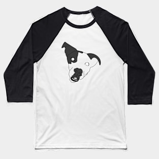 Collie lab design Baseball T-Shirt